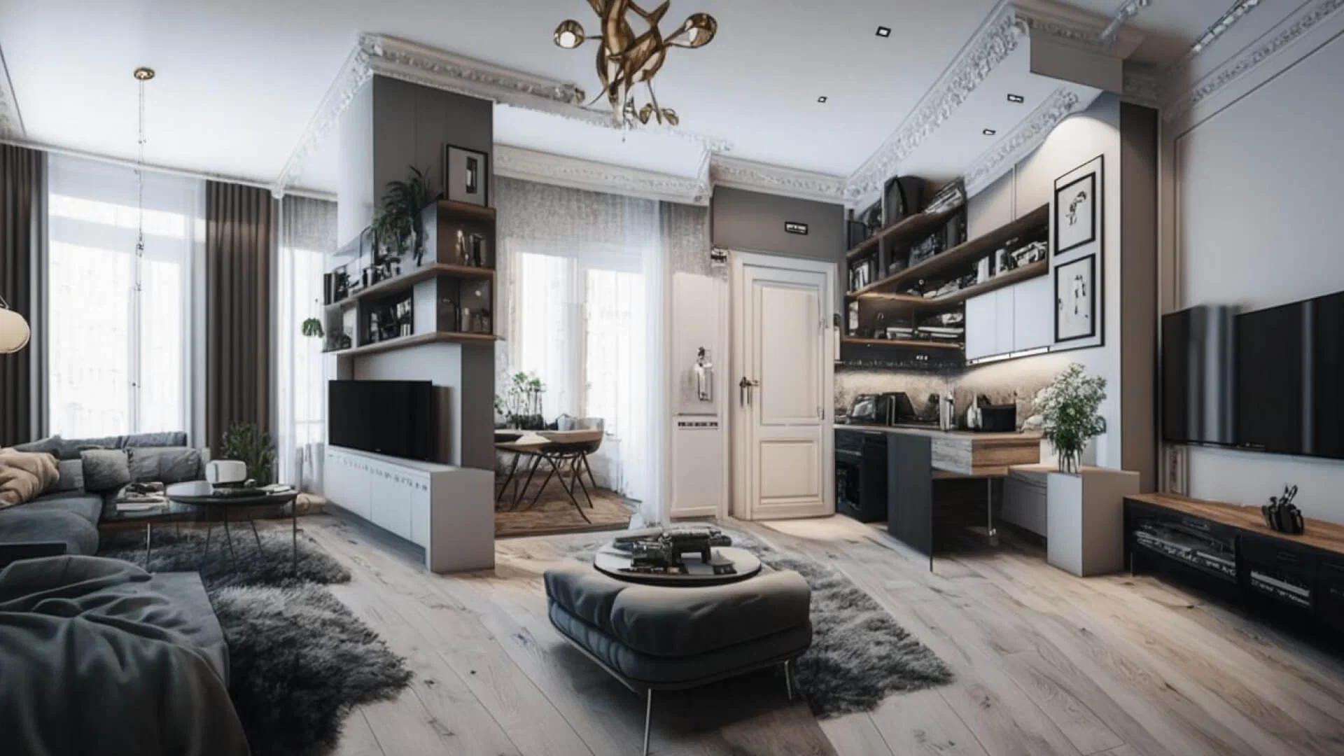 2-комнатная квартира улица Леонида Беды д.46. 1