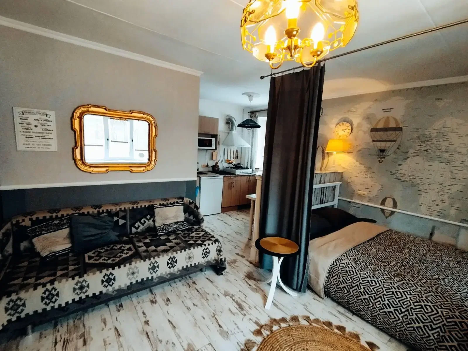 1-комнатная квартира на сутки в Минске, ул. Золотая Горка, 13. 2