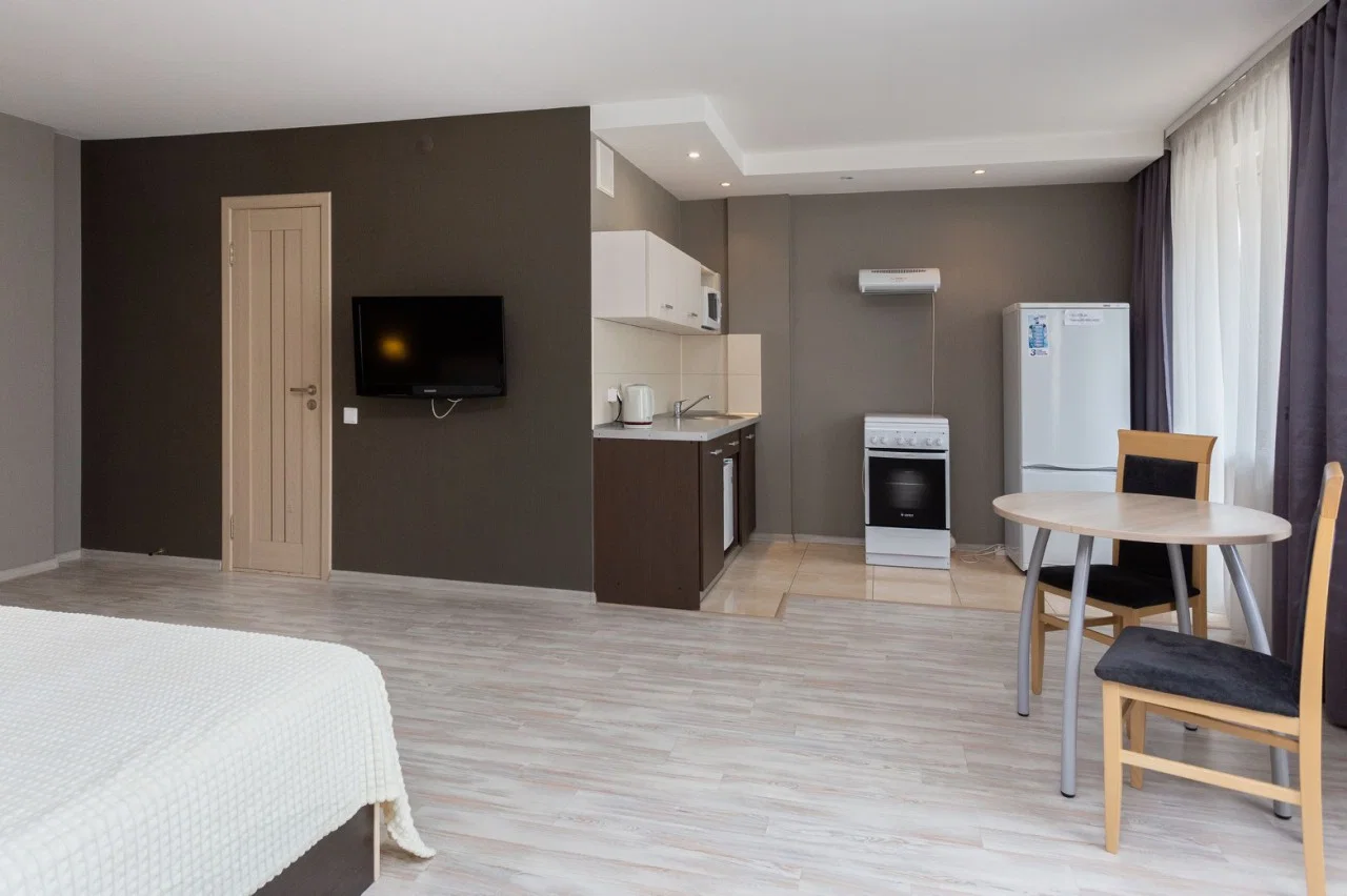 Стильная 1-квартира Студия метро Грушевка. 5